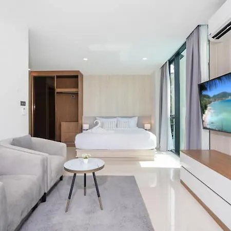 Beach, Relax & Fun! Vv Patong 2Br Apartment C201 Just 5 Min Drive From Patong Nightlife Exterior photo